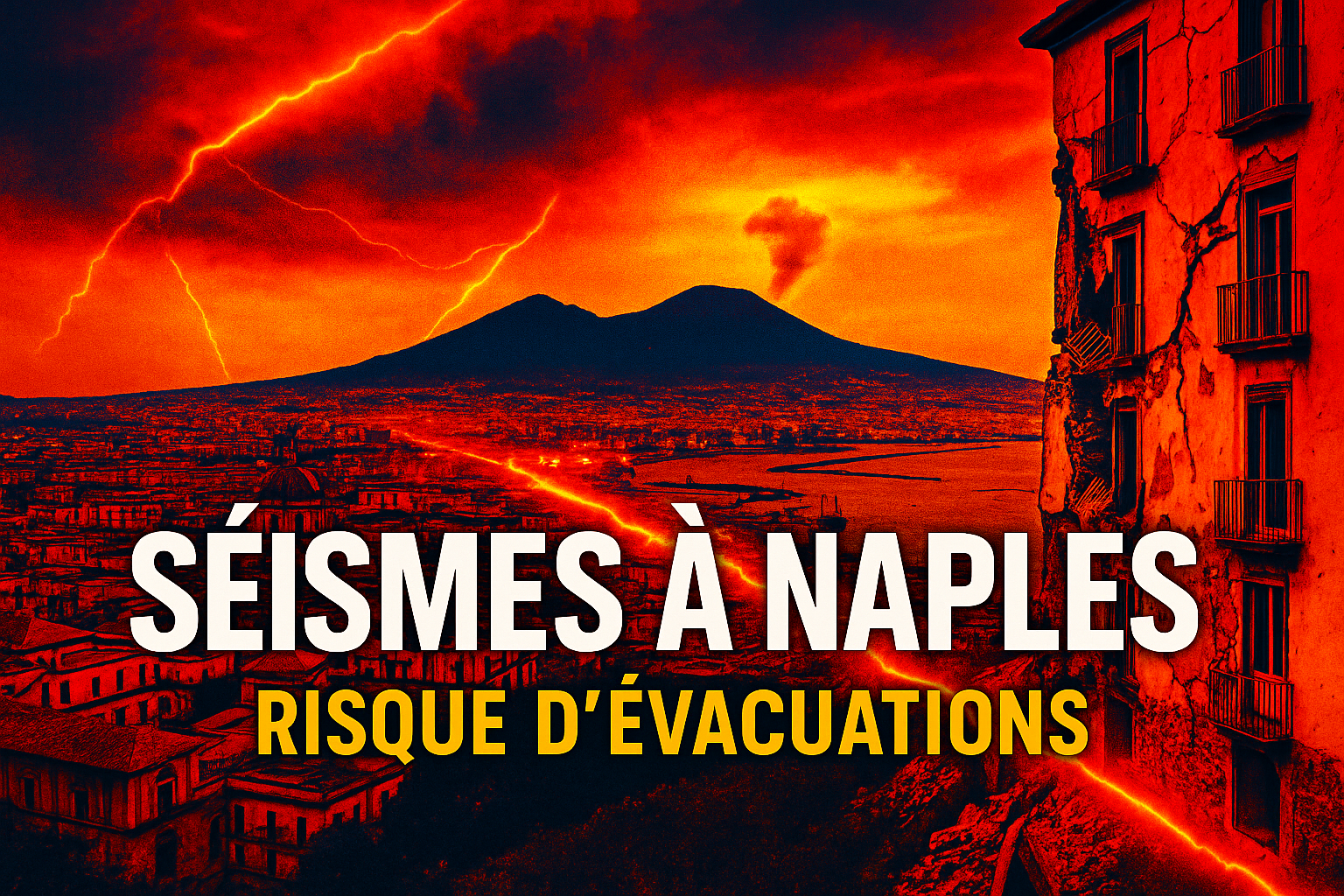 Séismes à Naples : évacuations en vue après le plus fort tremblement de terre depuis 40 ans