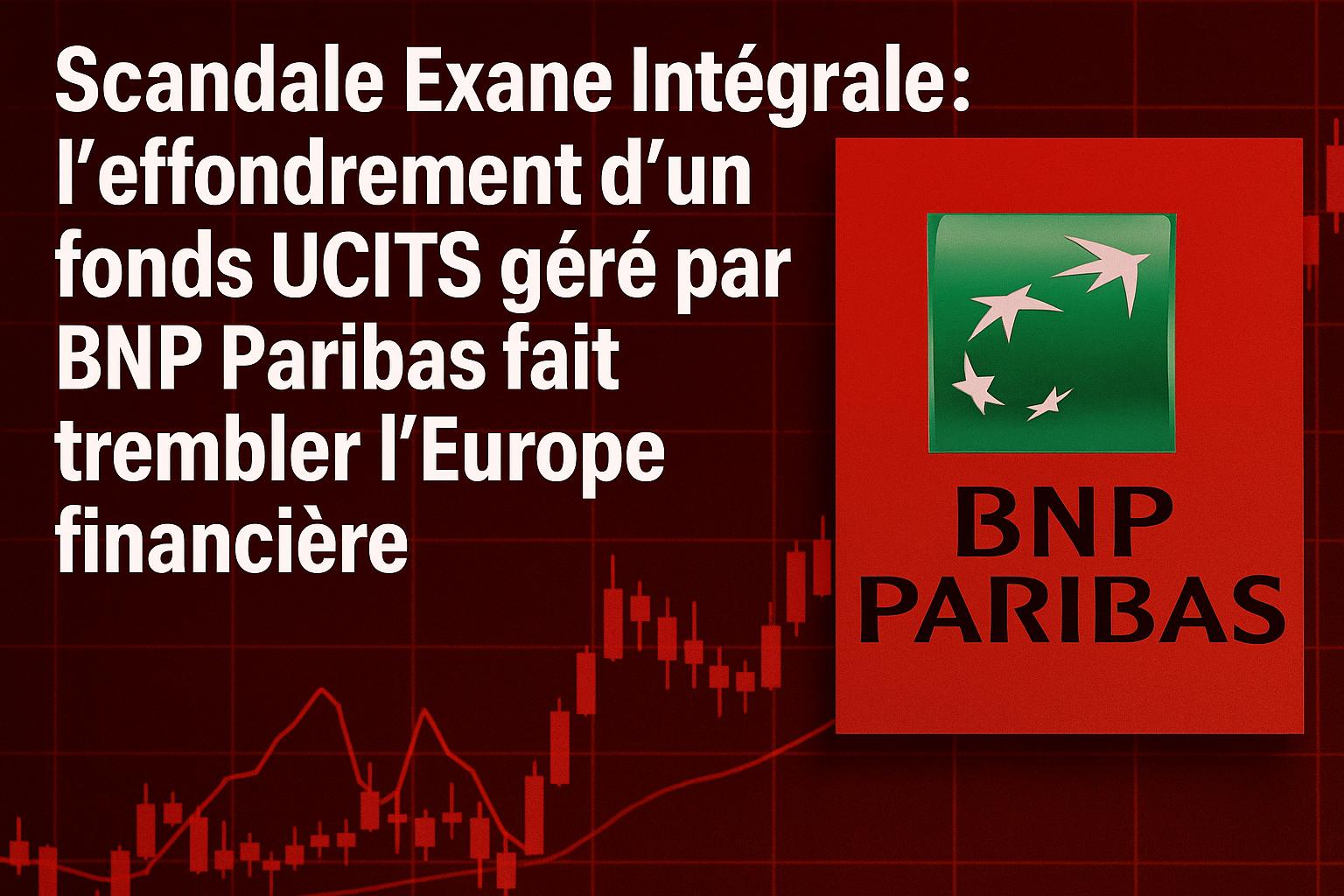 Scandale Exane : BNP Paribas au cœur d’un krach UCITS.